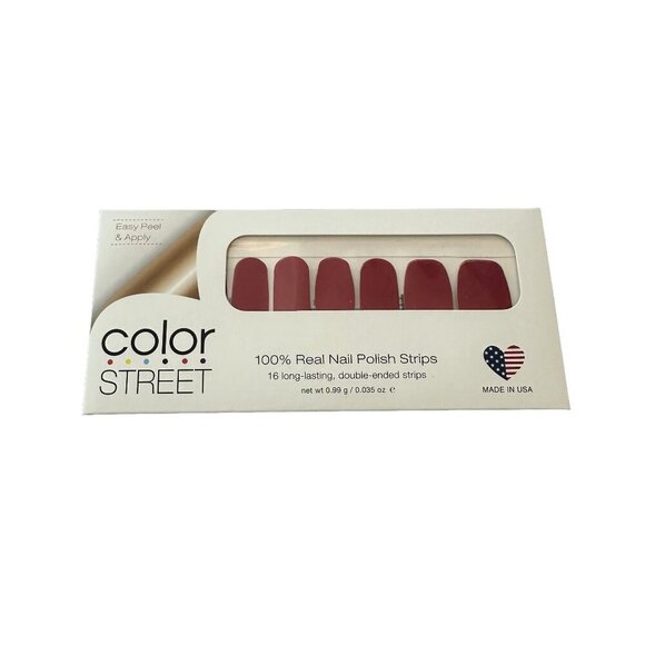Color Street Beijing Beauty Nail Polish Strips Brand New In Package NIP - Picture 1 of 7